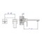 Alfi Brand Polished Chrome Sgl Lever Wallmount Bathroom Faucet AB1468-PC - alternate 4